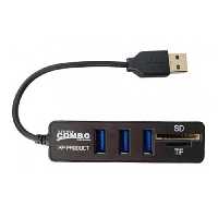 قیمت و خرید هاب USB پنج پورت ایکس پی پروداکت مدل XP-HC834G | یاس ارتباط
