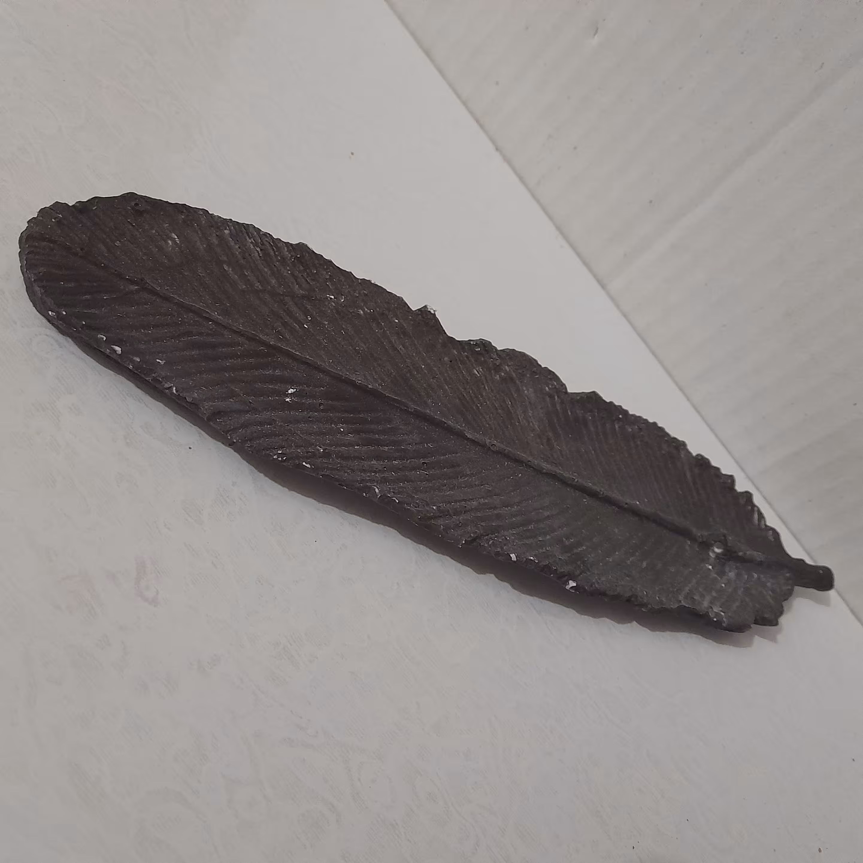 جا عودی طرح برگ پودر سنگی دست ساز 