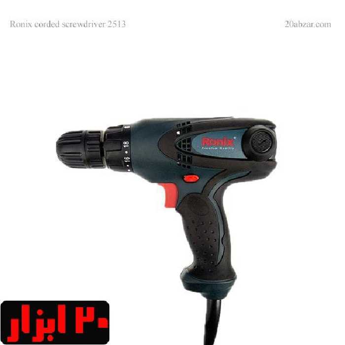 پیچ گوشتی برقی ترکمتردار رونیکس مدل 2513