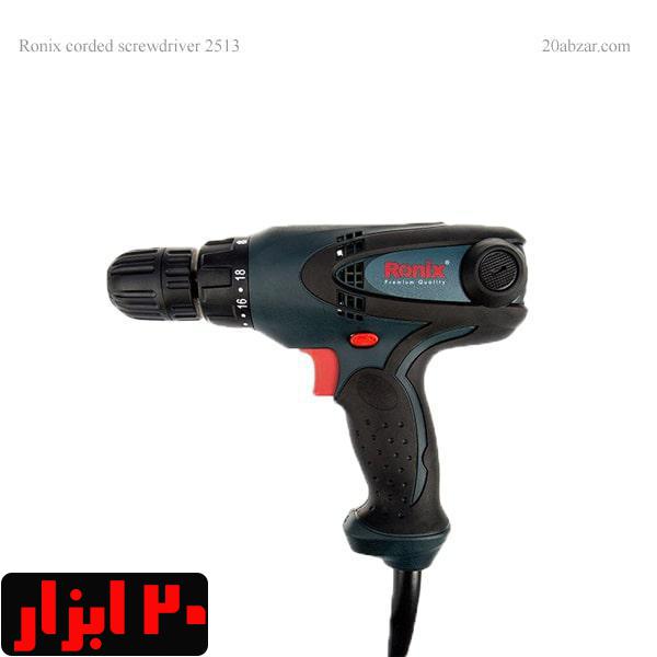 پیچ گوشتی برقی ترکمتردار رونیکس مدل 2513