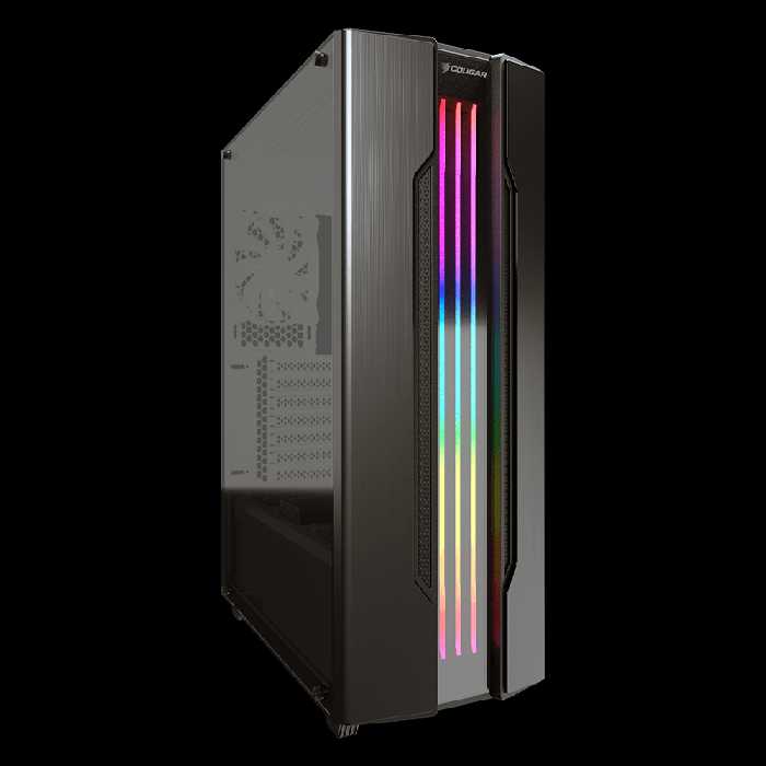 کیس گیمینگ کوگار مدل GEMINI S-IRON