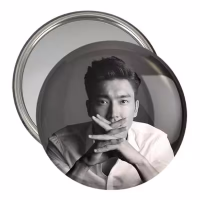 آینه جیبی خندالو مدل شیوون گروه سوپر جونیور Super Junior کد 12188