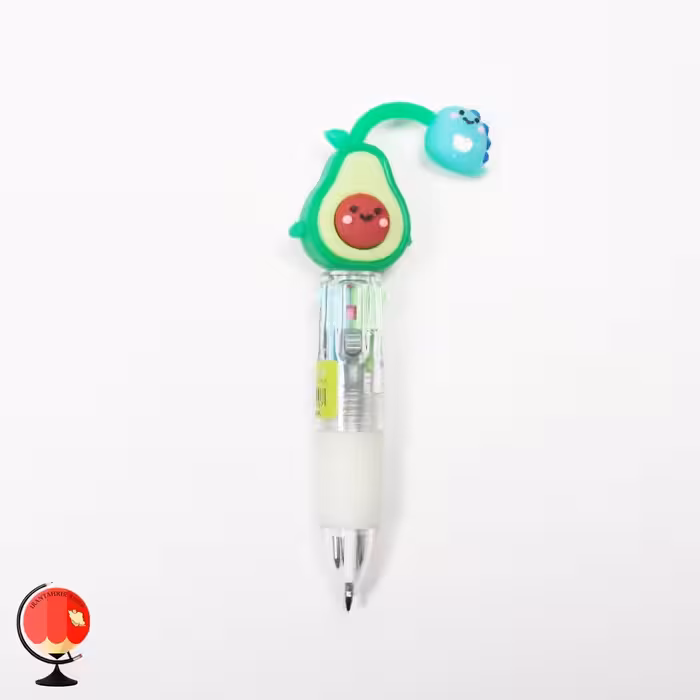 مینی خودکار فانتزی 4 رنگ آووکادو