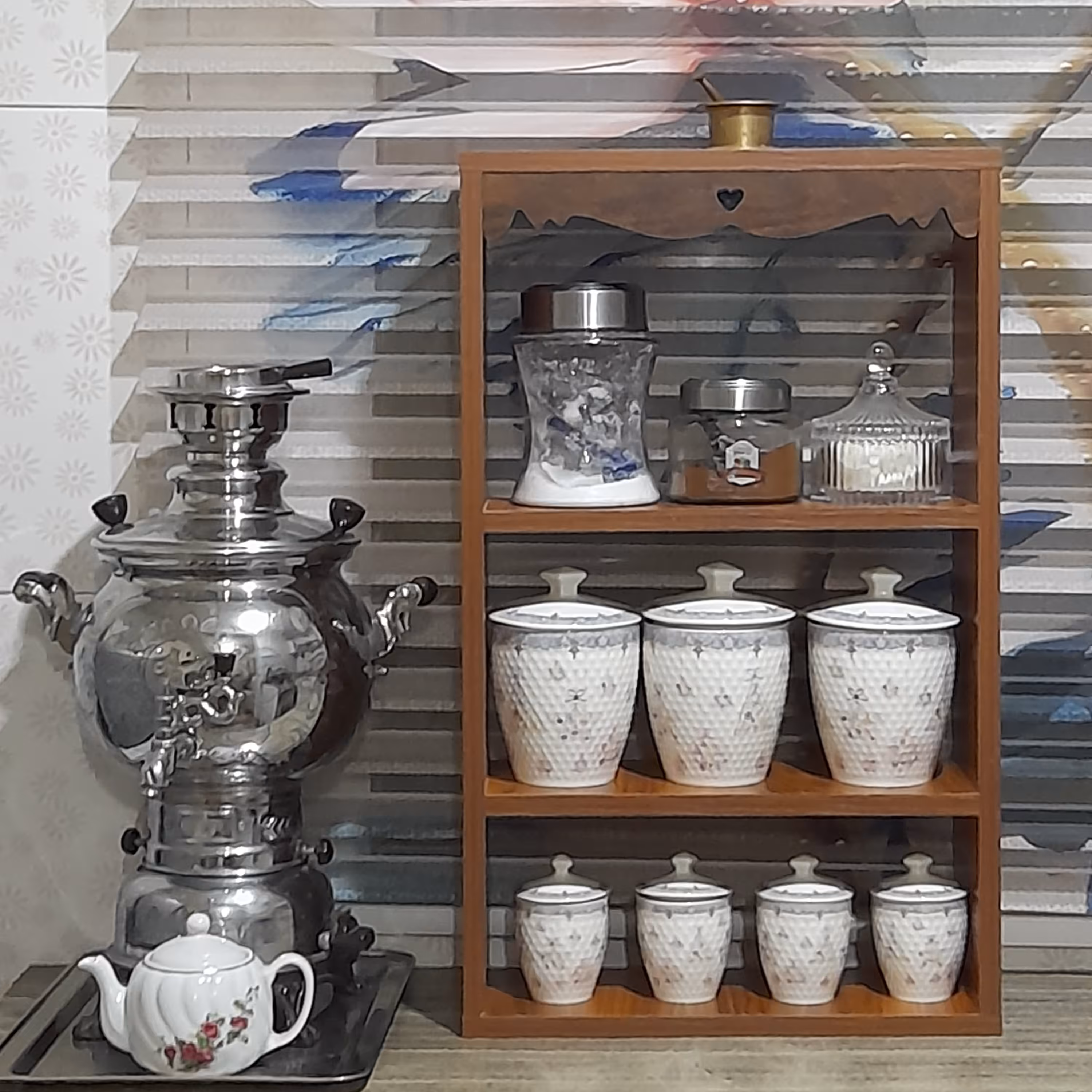 شلف جای ماگ وادویه پس کرایه