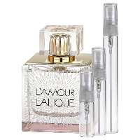 عطر گرمی زنانه لالیک لامور (له آمور)-پخش بو و ماندگاری عالی-شیشه رایگان-عطر جیبی