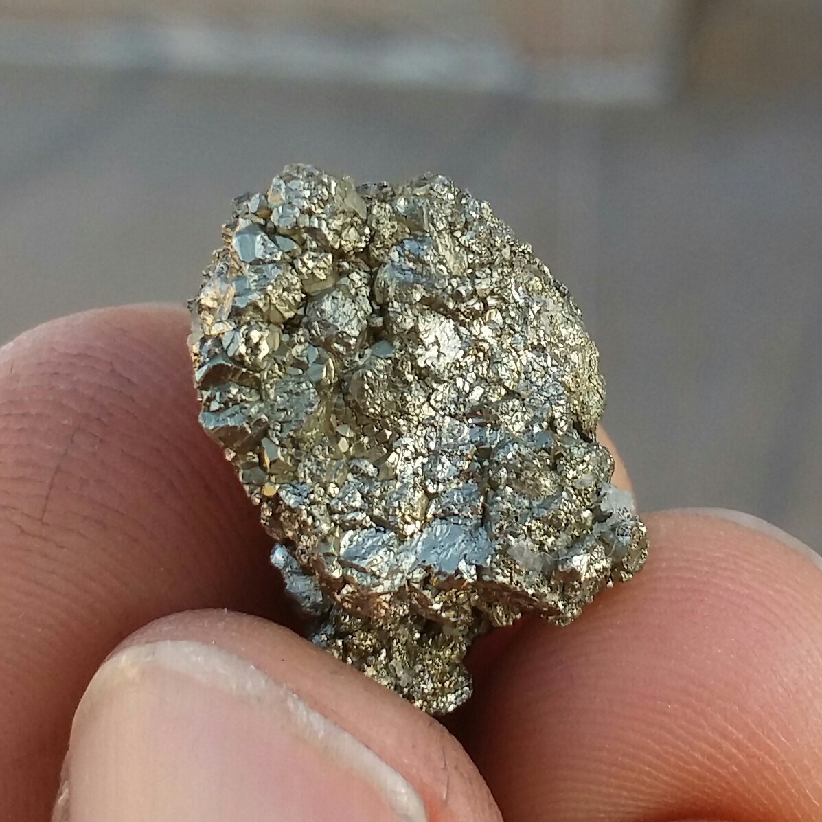 سنگ راف پیریت طلایی حبه شده ملقب به سنگ طلا  100 در 100 طبیعی شاهکار خلقت
بی نظیر
کد 10763