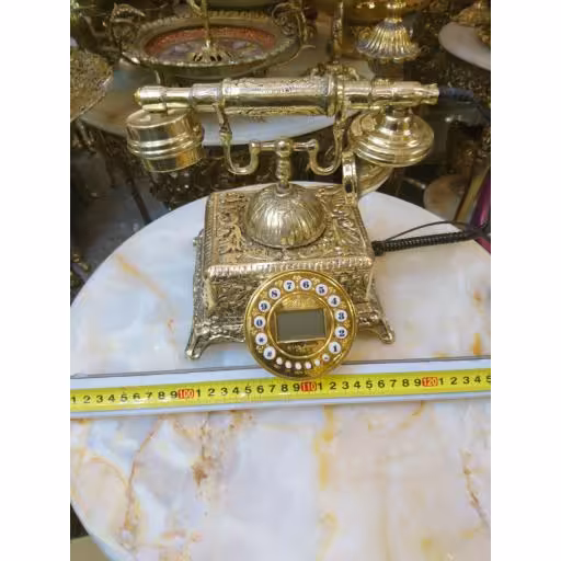 تلفن برنزی مربع طرح جدید