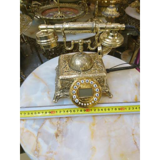 تلفن برنزی مربع طرح جدید