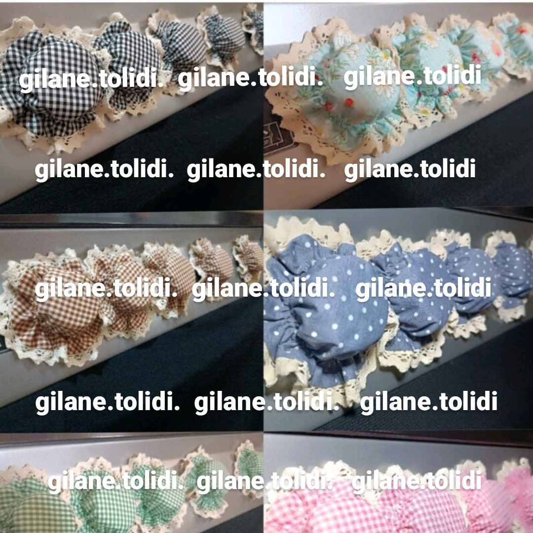 پیچک گاز دو رو  پارچه ایی 7عددی