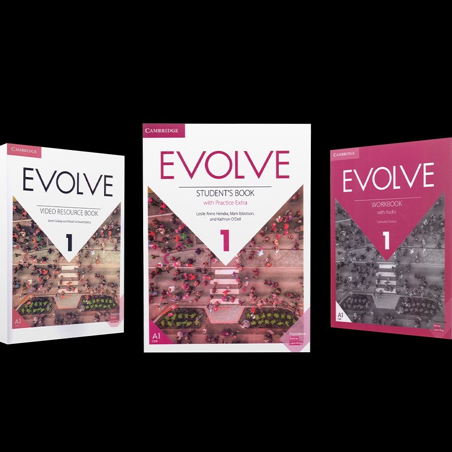 کتاب evolve 1 به همراه کتاب کار و ویدیو