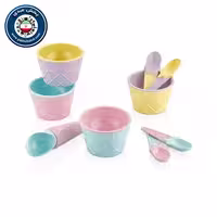ست بستنی خوری 4 عددی کیولوکس