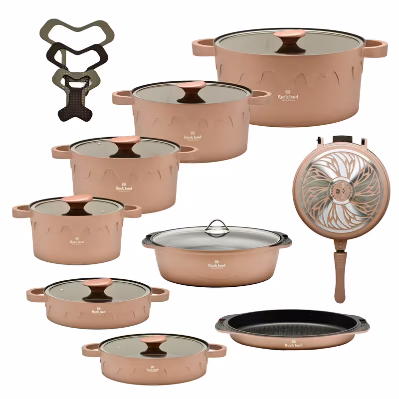 سرویس پخت و پز 21 پارچه راکلند کد 800104