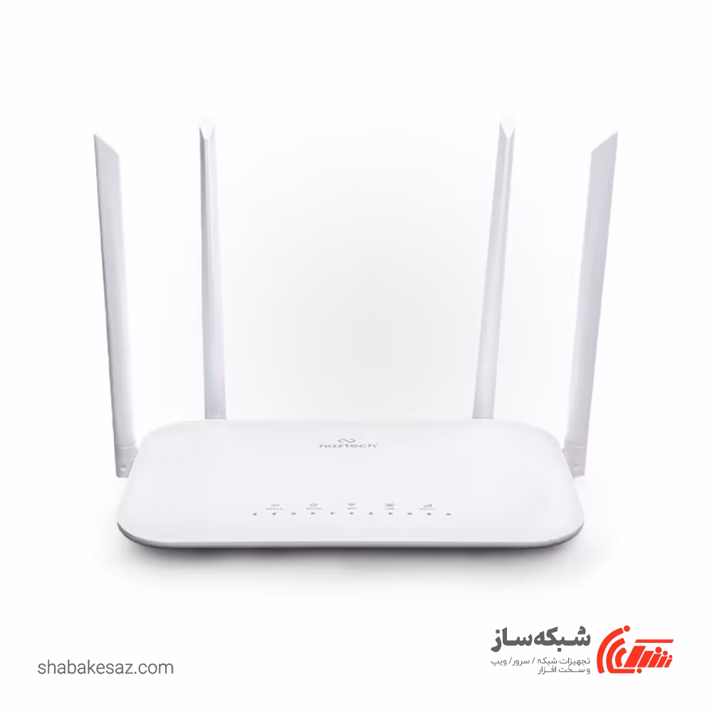 قیمت و خرید مودم سیم کارتی رومیزی 4G نزتک Naztech NZT-77DX وایفای N300 - شبکه ساز