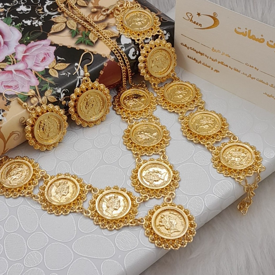 سرویس طرح طلا سکه هی زنانه