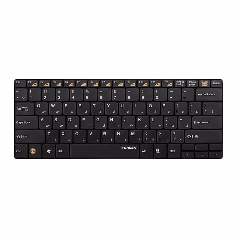 قیمت و خرید کیبورد بی‌سیم گرین مدل GK102W | یاس ارتباط