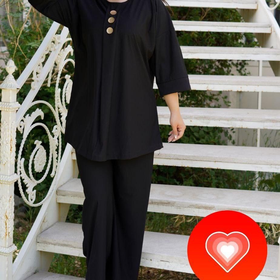 تونیک شلوار سه دکمه