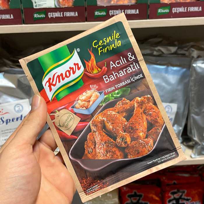 کیسه فر کنور با ادویه تند