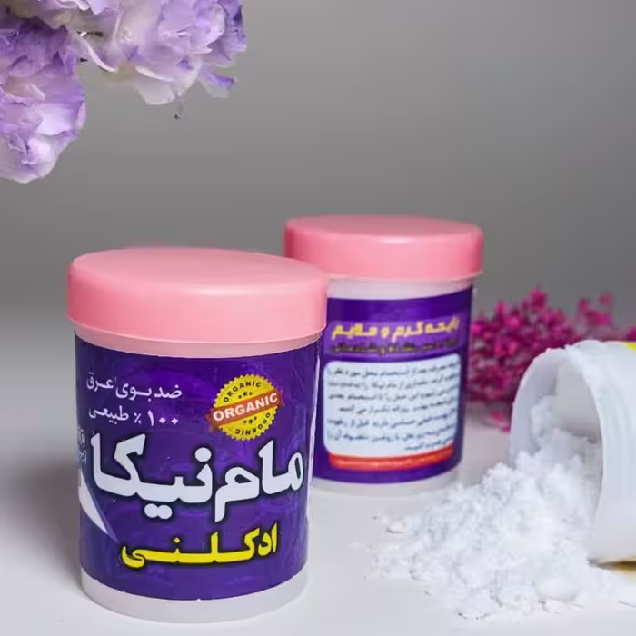 مام  نیکا پودری ادکلنی رایحه گرم و ملایم(بنفش)