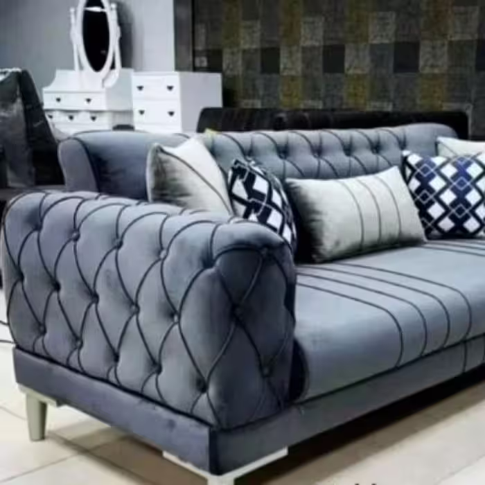 مبل چستر 7 نفره در رنگبندی مورد نظر با ضمانت(هزینه ارسال با مشتری)