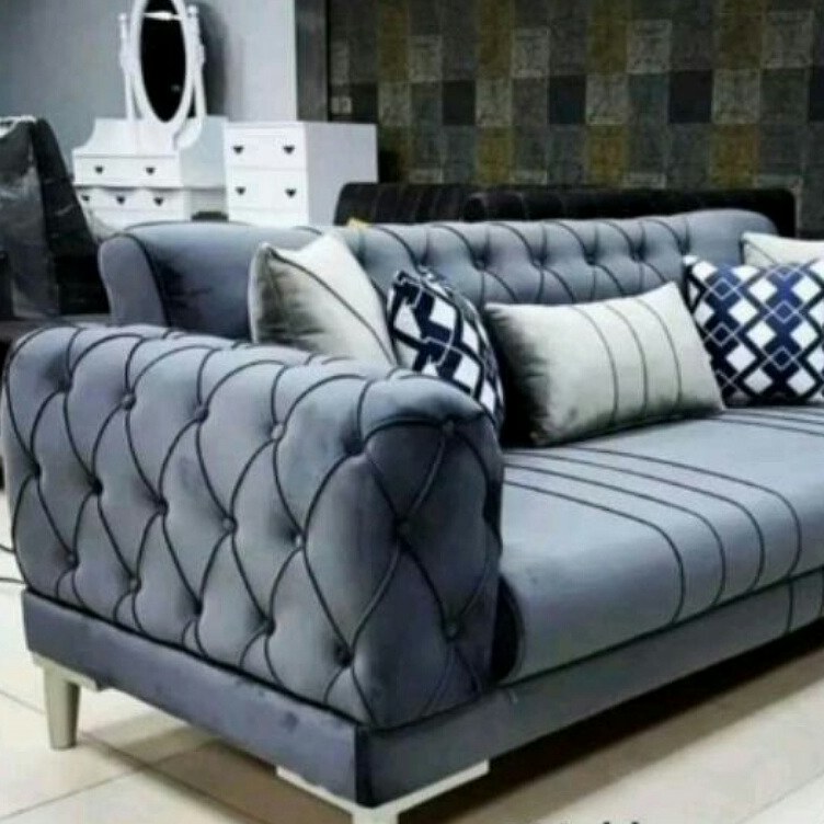 مبل چستر 7 نفره در رنگبندی مورد نظر با ضمانت(هزینه ارسال با مشتری)