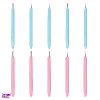 قلم ملیله کاغذی کد QP-PB10 بسته 10 عددی