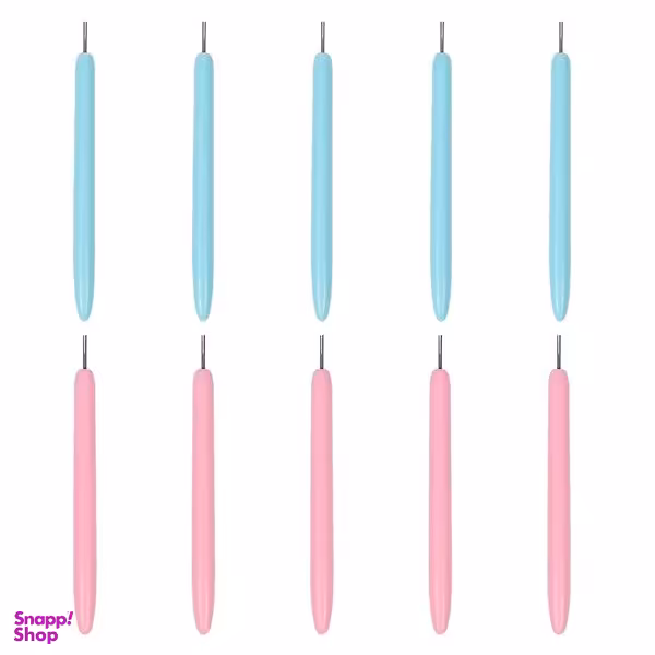 قلم ملیله کاغذی کد QP-PB10 بسته 10 عددی