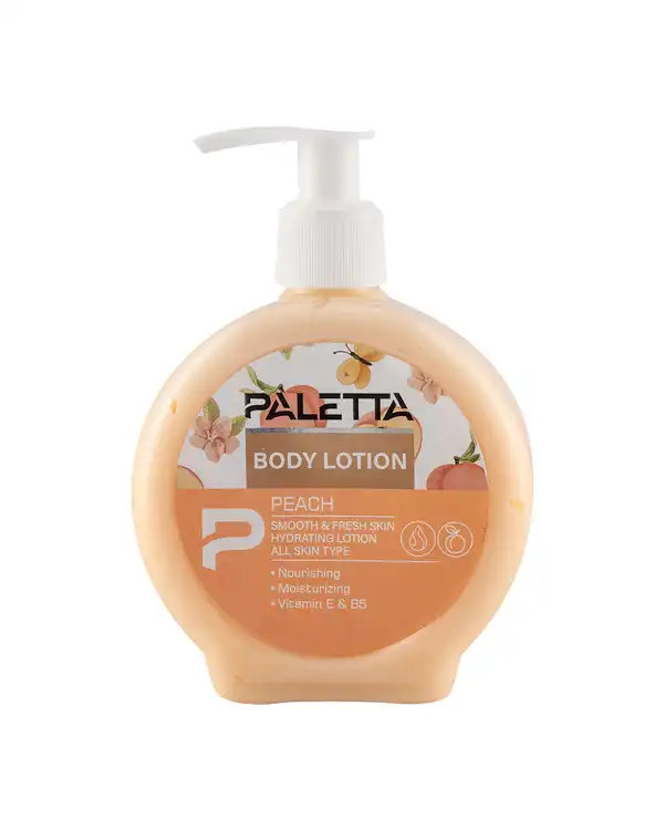 لوسیون بدن پالتا Paletta مدل Peach رایحه هلو حجم 200ml