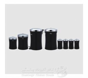 بانکه حبوبات سفید پنجره دار 1/8 کیلویی یونیک مدل UN-5985