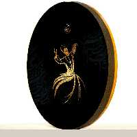 دف آبیدر مدل سماع (مشکی)