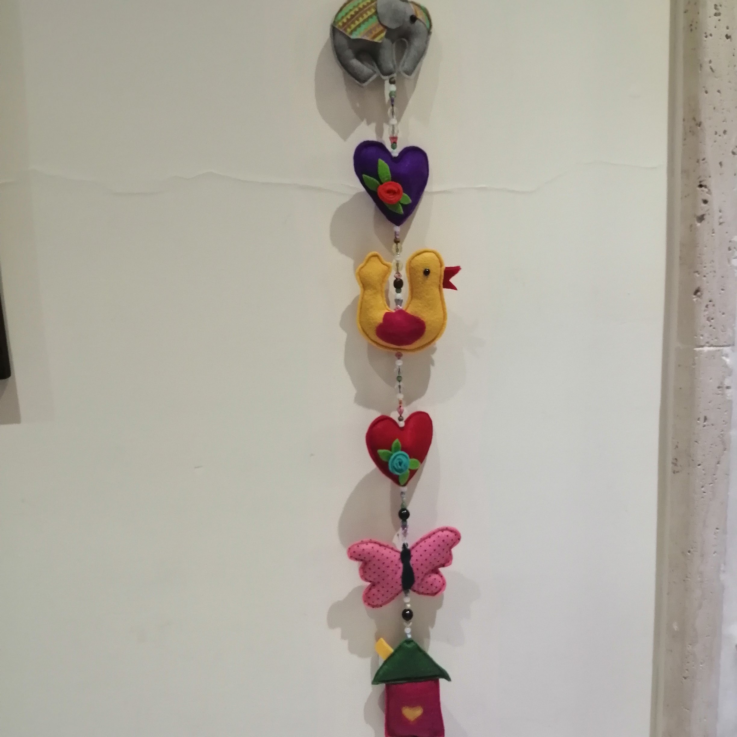 آویز تزئینی نمدی 