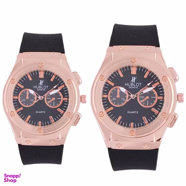 ست ساعت مچی عقربه ای زنانه و مردانه مدل HU 3824 -ST-ME-RZ