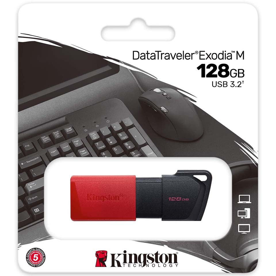 فلش کینگستون  128 گیگابایت usb 3.2