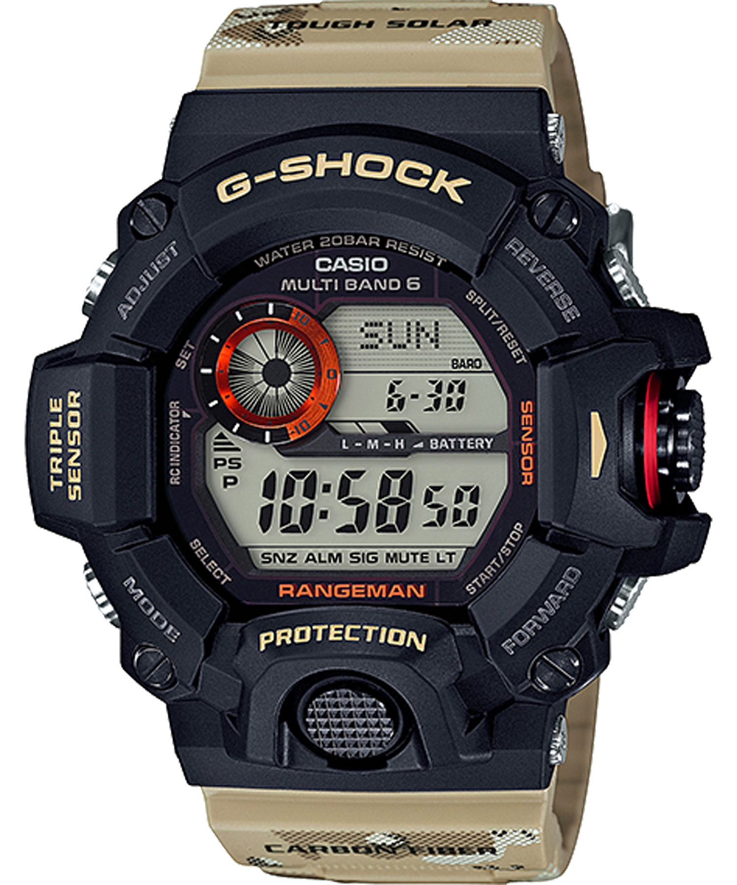 ساعت مچی مردانه کاسیو ، زیرمجموعه G-Shock, کد GW-9400DCJ-1DR