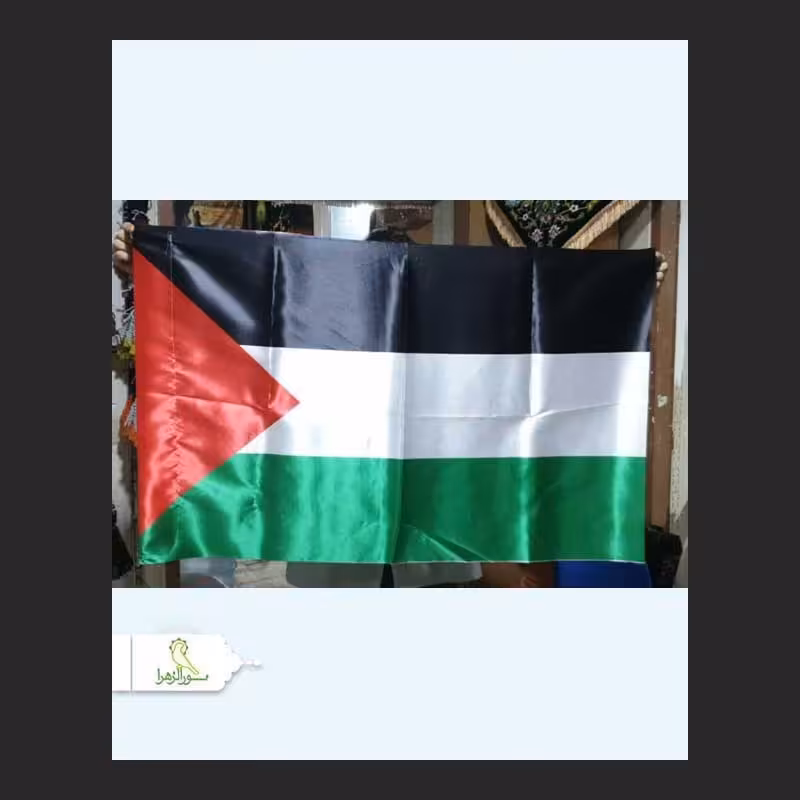10 عدد پرچم فلسطین ساتن
