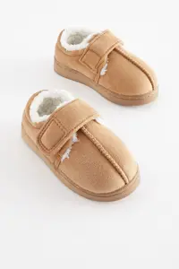 دمپایی نود مردانه و زنانه کفش های خانگی با آستر پشمی کرم Next Baby