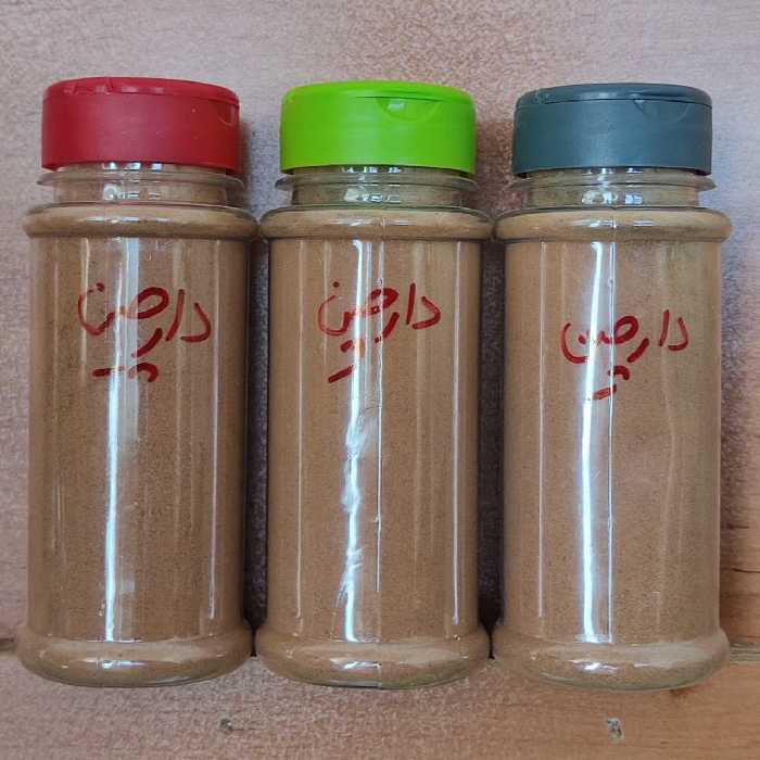 پودر دارچین در ظرف ادویه پاش80گرم