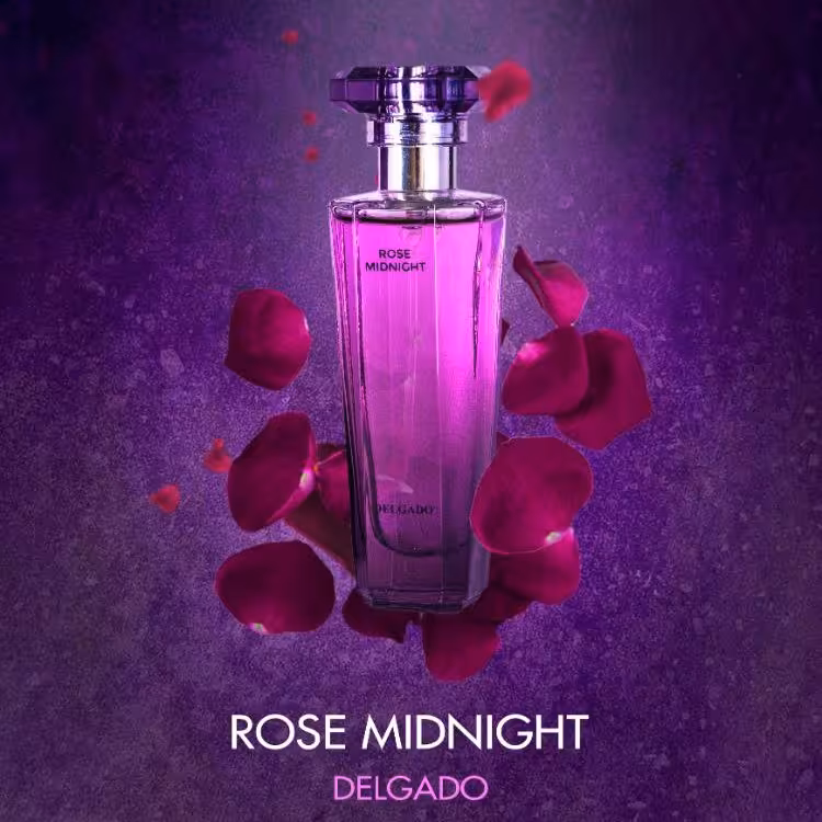 عطر جیبی زنانه مدل ROSE MIDNIGHT حجم 25 میل