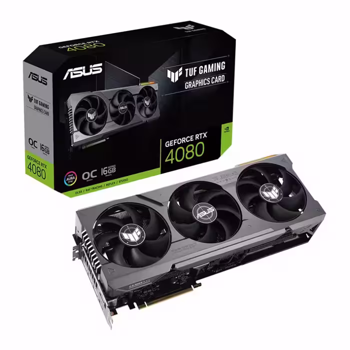 کارت گرافیک ایسوس ASUS Graphics Card TUF Gaming GeForce RTX 4080 16GB GDDR6X OC Edition
