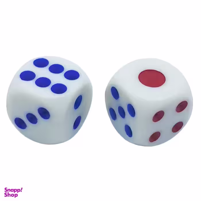 تاس بازی مدل beh 123 مجموعه 2 عددی