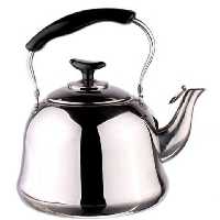 کتری استیل 3لیتری  آهن ربا نگیر صافی دار یونیک لایف