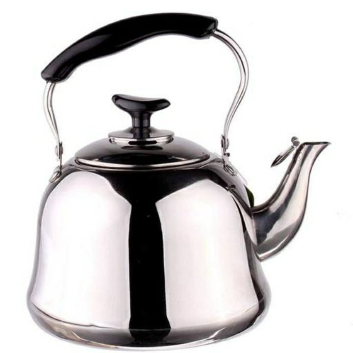 کتری استیل 3لیتری  آهن ربا نگیر صافی دار یونیک لایف