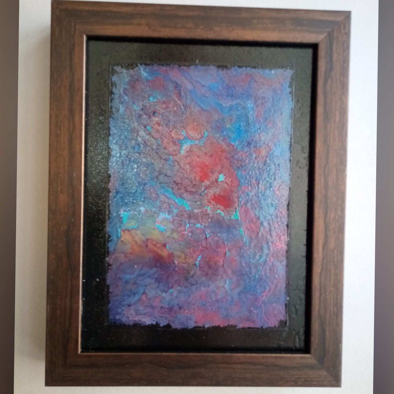 نقاشی ابستره انتزاعی وترکیب رنگی