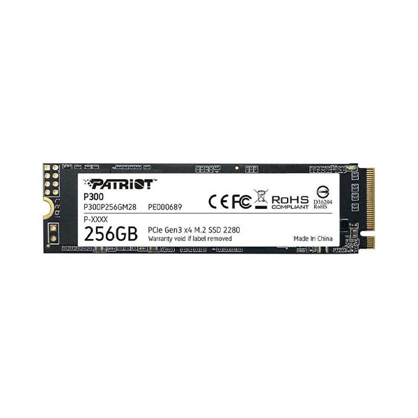 حافظه اس اس دی پاتریوت مدل P300 M.2 2280 NVMe PCIe 256GB