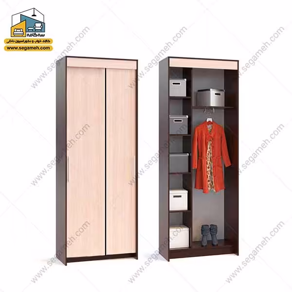 کمد لباس کد COP72 - فروشگاه سه گامه