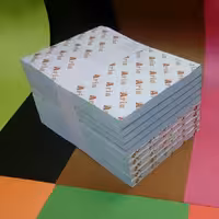 قبض رسید 100برگی ( 10بسته ) ته برگ دار  - پرفراژ دار - شماره دار با کاغذ سفید 