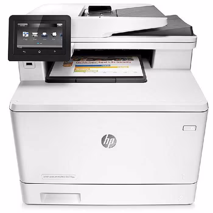 پرینتر رنگی لیزری اچ پی مدل LaserJet Pro MFP M477fdn