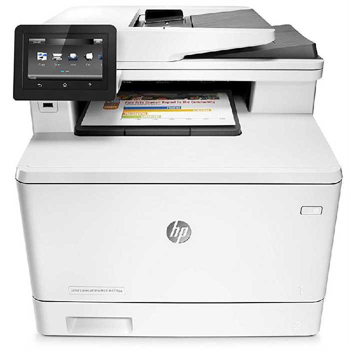 پرینتر رنگی لیزری اچ پی مدل LaserJet Pro MFP M477fdn