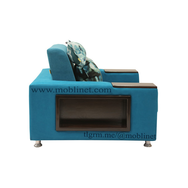 مبل تختخواب شو یکنفره مدل پاندورا باکس چوبی