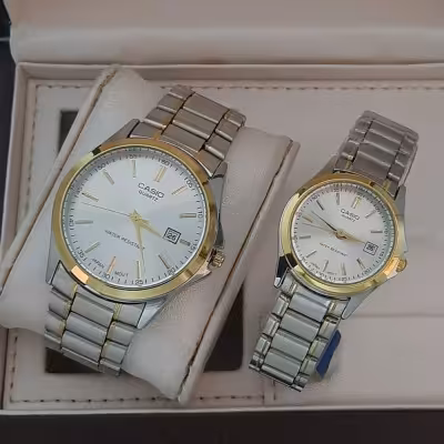 ست ساعت کاسیو زنانه و مردانه