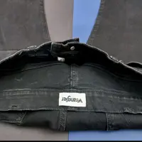 شلوار جین رانگلر مشکی Wrangler در پوشاک دوقلو 